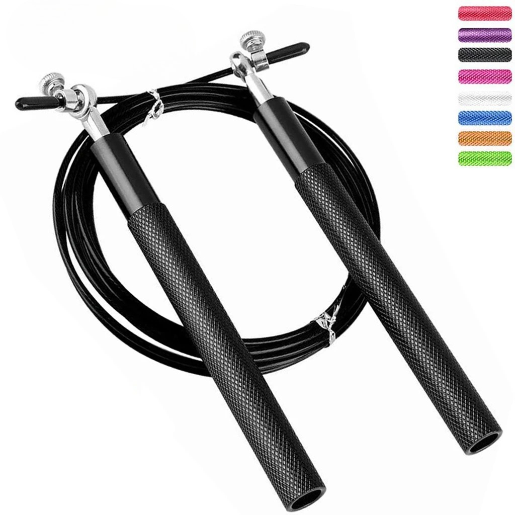 Jump Rope Speed Bearing - Skakanka szybkościowa Crossfit dla mężczyzn, kobiet