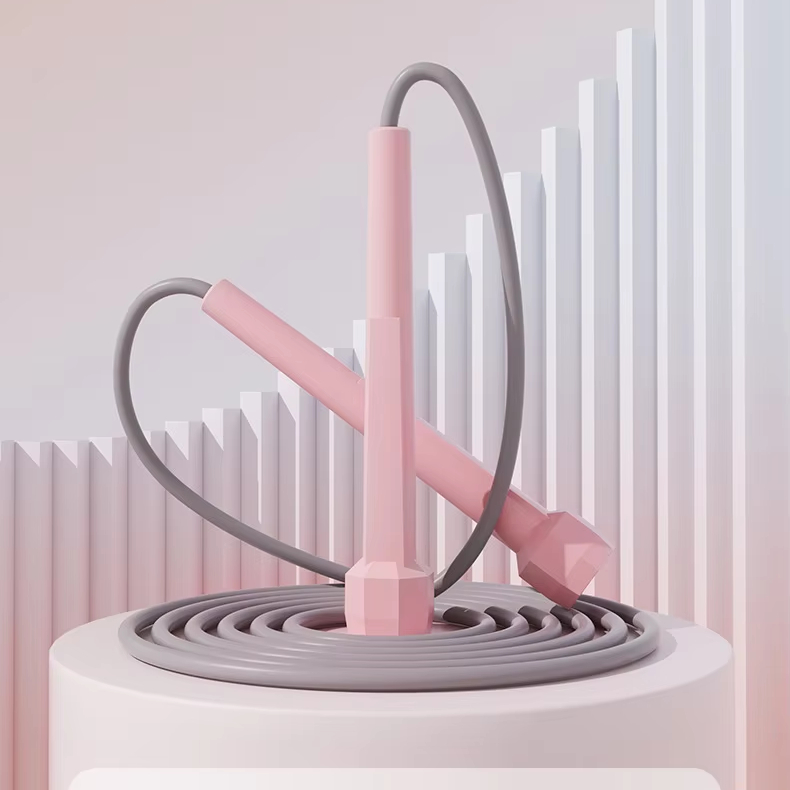 Skipping Rope Pvc - Skakanka z plastikowymi uchwytami z własnym