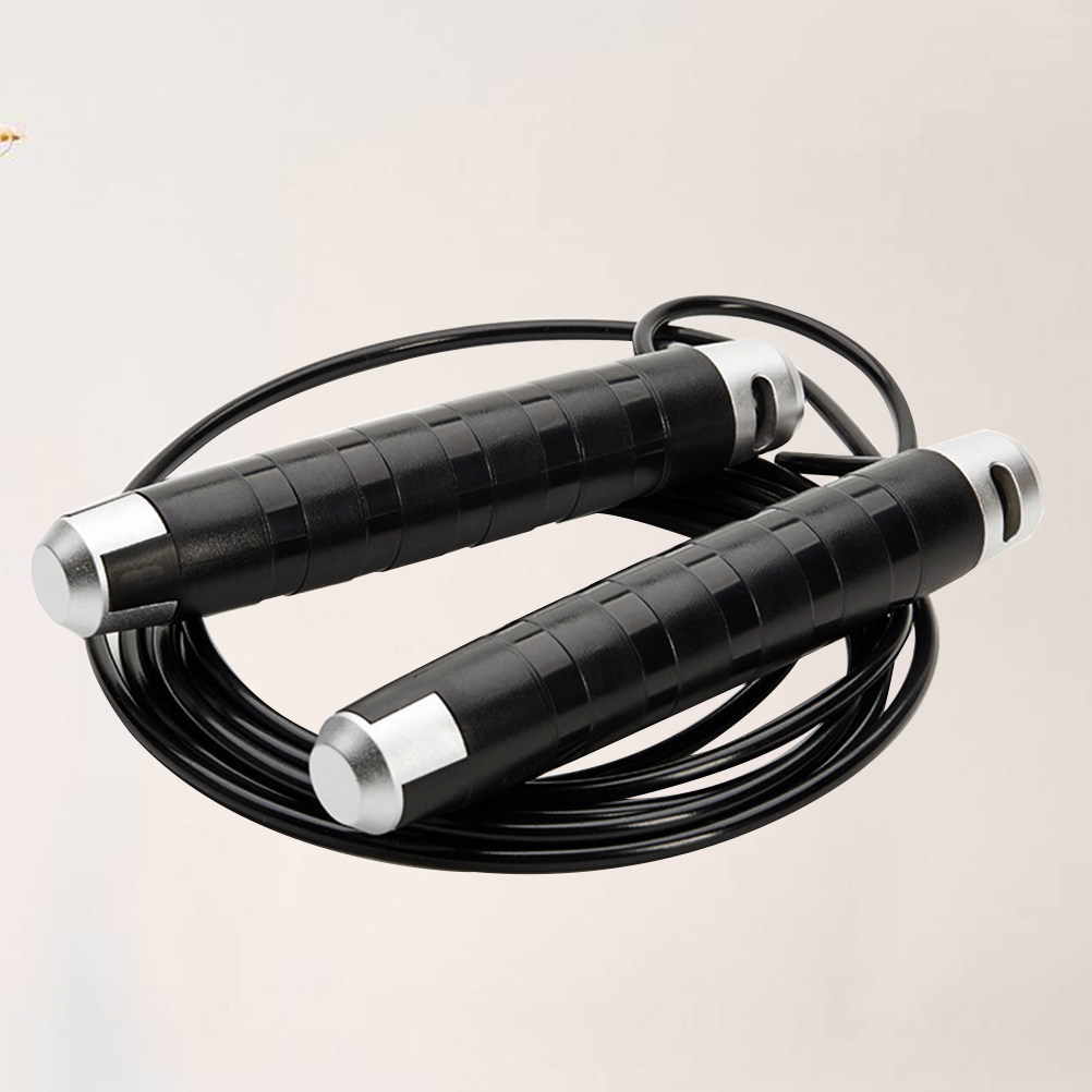 Czarna stalowa lina do skakani – Jump Rope Speed Bearing recenzja i cena