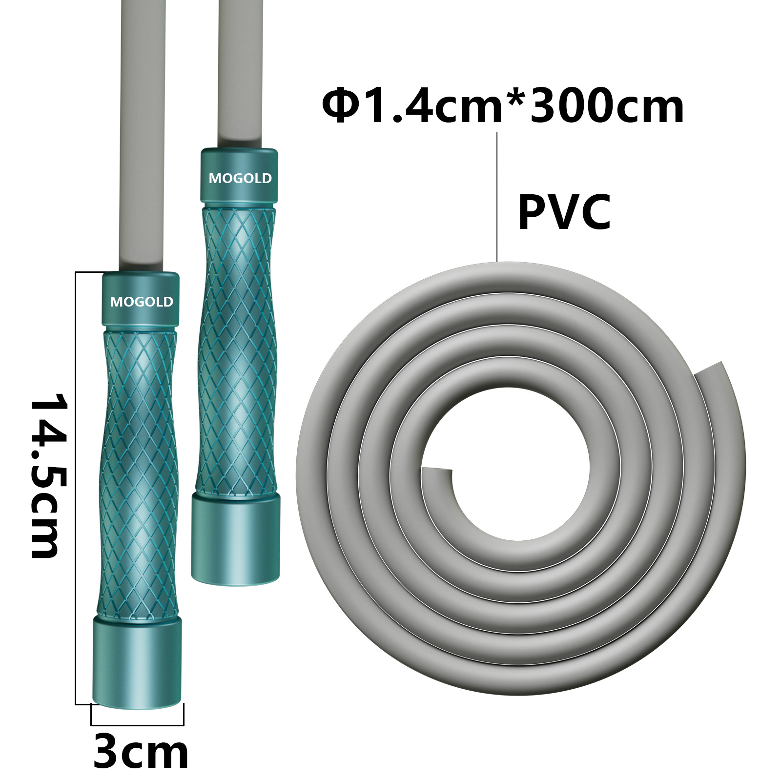 Profesjonalna skakanka MOGOLD: – Skipping Rope Pvc recenzja i cena