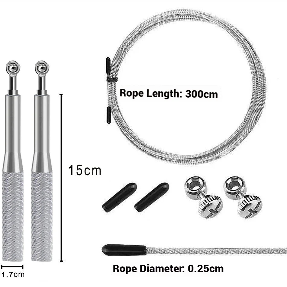 Skakanka z łożyskami kulkowymi – Jump Rope Speed Bearing recenzja i cena