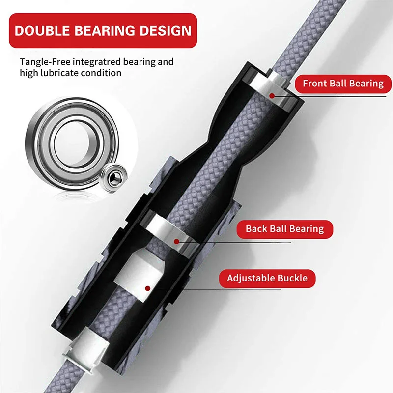 Ultralekka lina do skakania wy – Jump Rope Speed Bearing recenzja i cena